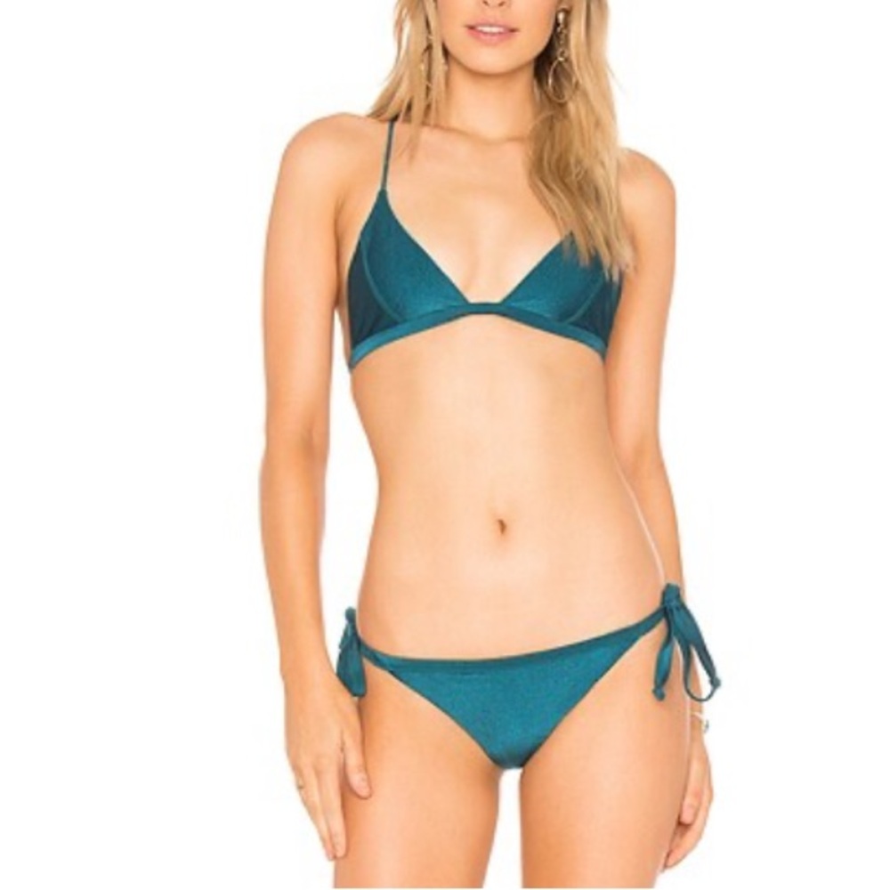 Tularosa Murni Bottom In Teal Size Small New